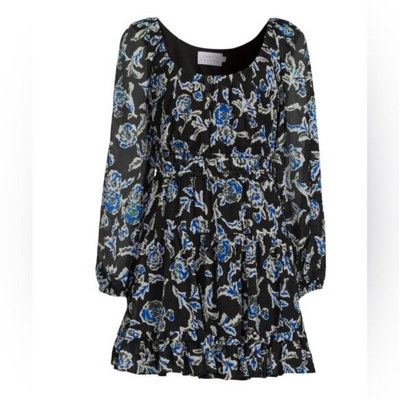 Tanya Taylor Edita Floral Silk Blend Fit & Flare Dress, NWT, Size 3X 22-24 Tanya Taylor Edita Floral Silk Blend Fit & Flare Dress, NWT, Size 3X 22-24